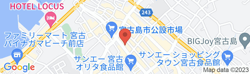 ホテル オアシティ共和 <宮古島>の地図