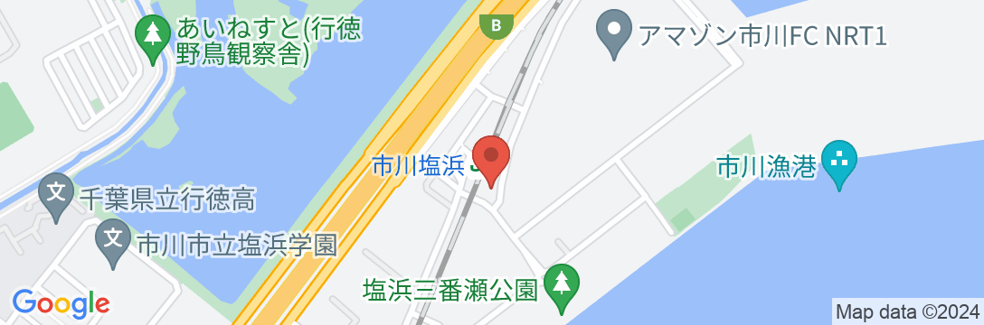 CVS・BAY HOTEL 本館(CVS・ベイホテル本館)の地図