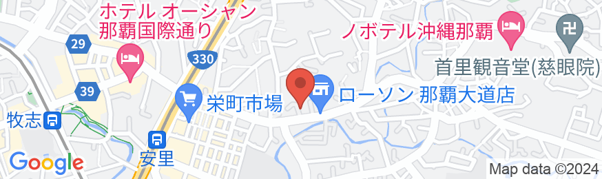 沖縄ホテルの地図