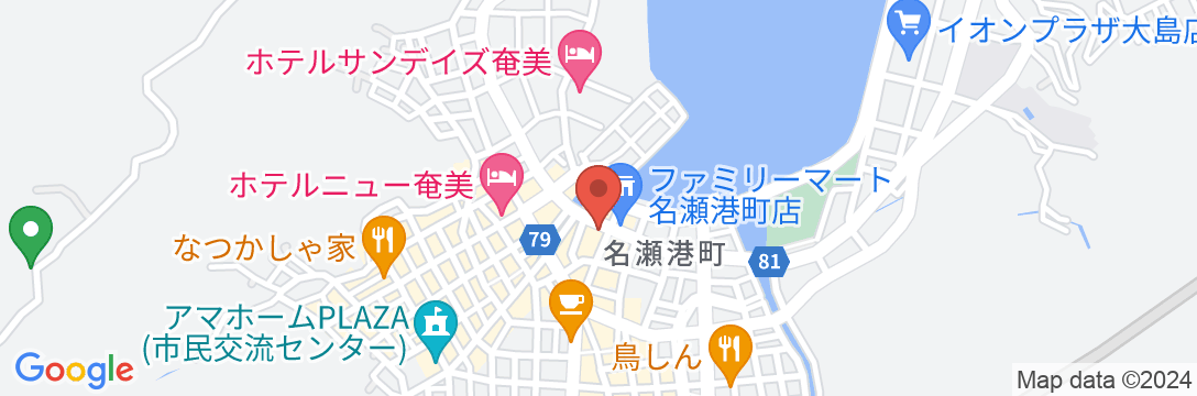 奄美サンプラザホテル <奄美大島>の地図