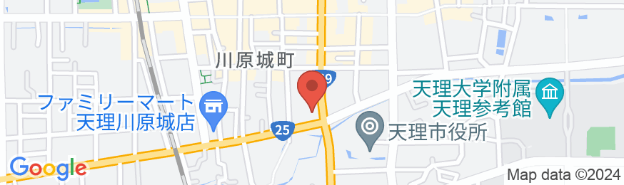 ビジネスホテル喜楽荘<奈良県>の地図