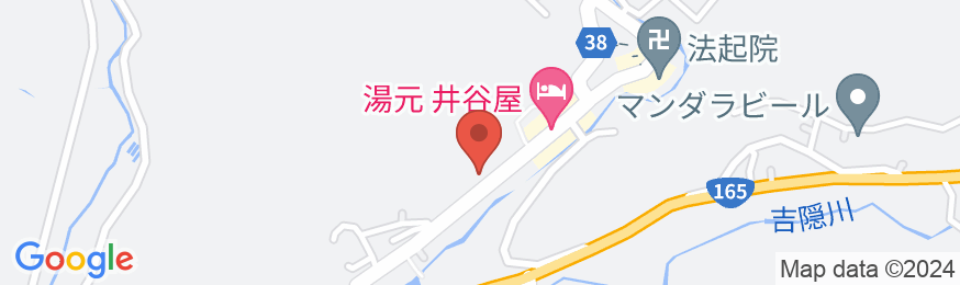 長谷寺 湯元 井谷屋の地図