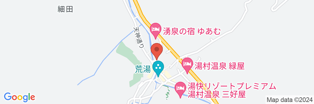 山陰湯村温泉 橋本屋旅館の地図