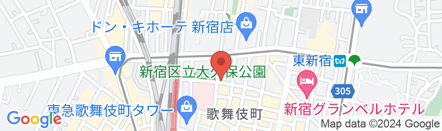 プレミアホテル-CABIN-新宿の地図