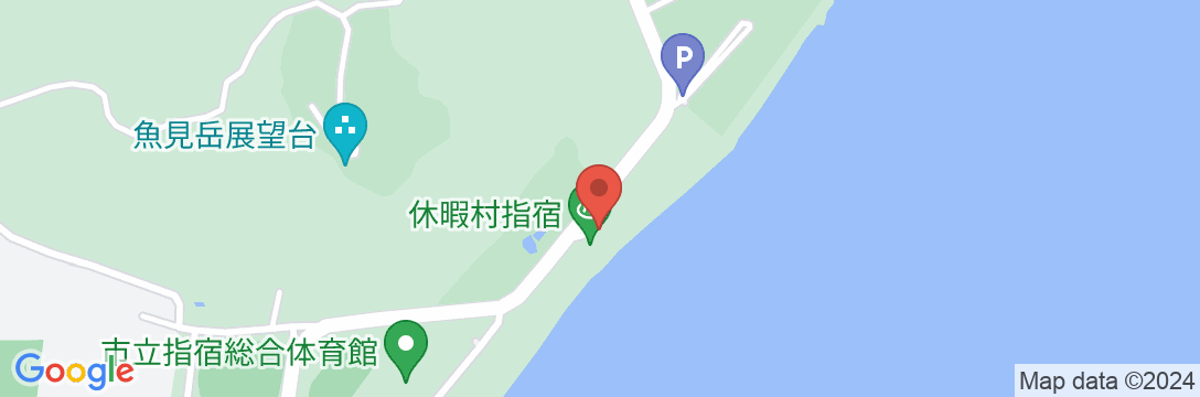 指宿温泉 休暇村 指宿の地図
