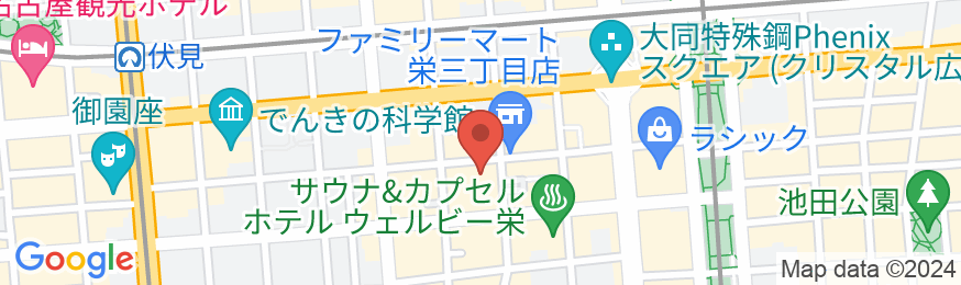 名古屋ガーランドホテルの地図