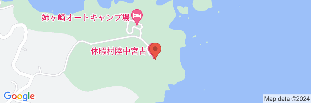 休暇村 陸中宮古の地図