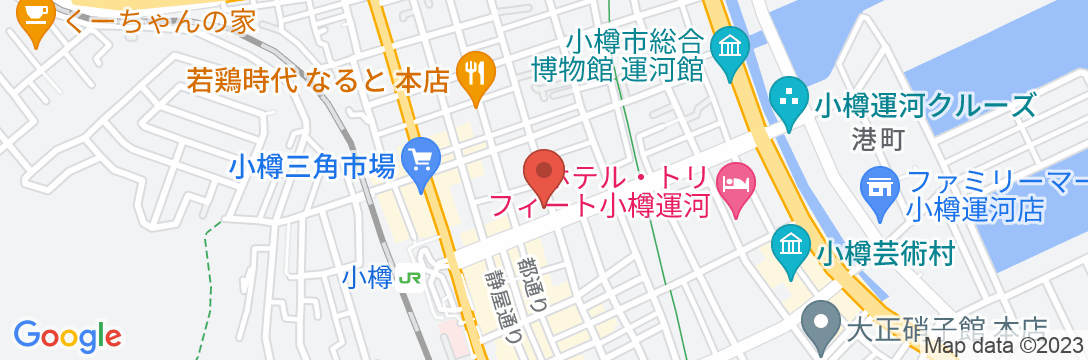 Tabist THE GREEN OTARU(小樽グリーンホテル)の地図