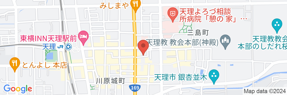 ホテル いこい<奈良県>の地図