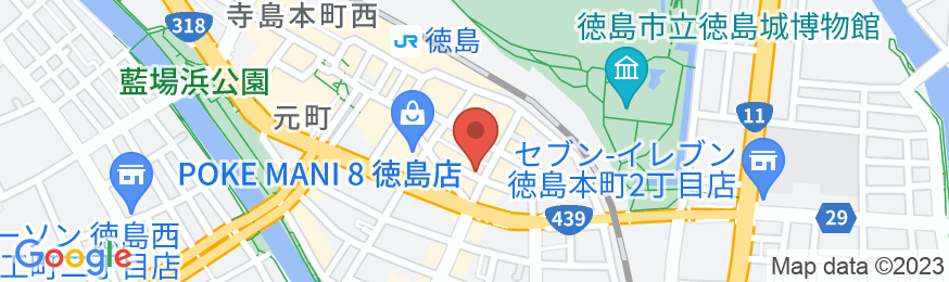 ホテル アストリア<徳島県>の地図