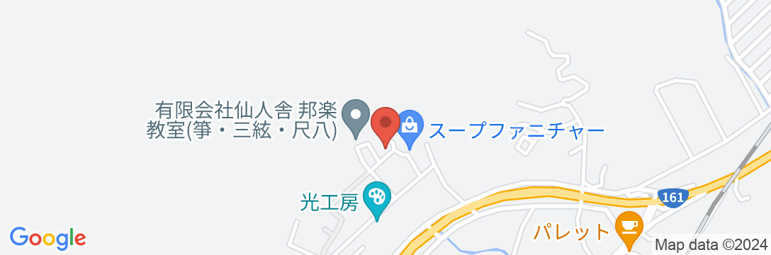 ペンション びわ湖倶楽部の地図