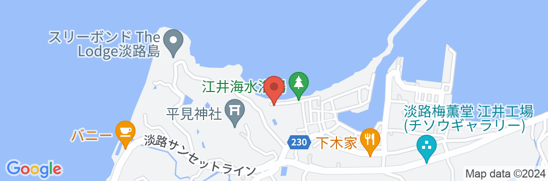 民宿釣船 山下荘 <淡路島>の地図
