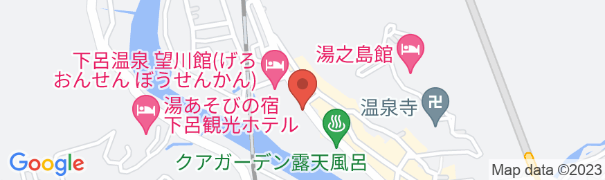 下呂温泉 旅館 瓢きんの地図
