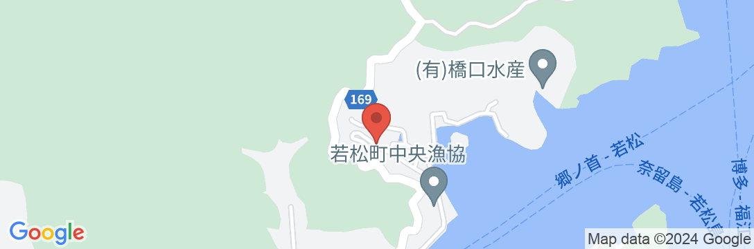 旅館 前川荘 <五島・若松島>の地図