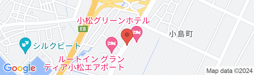 小松グリーンホテルの地図