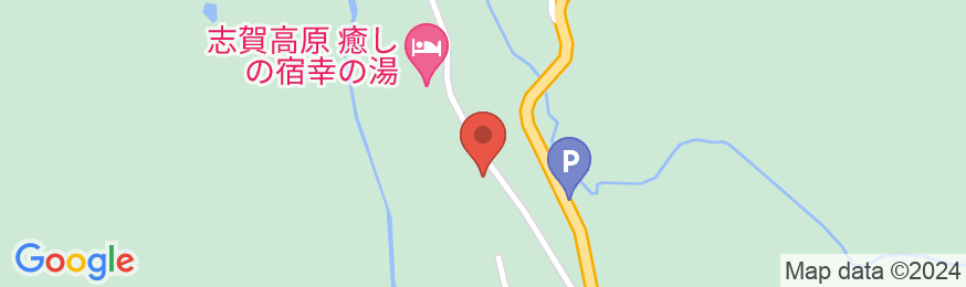 志賀高原 癒しの宿幸の湯の地図