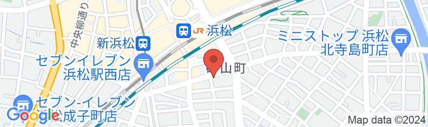 ホテルアセント浜松の地図