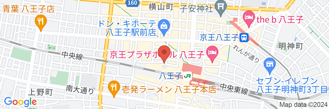 千代田ホテルの地図