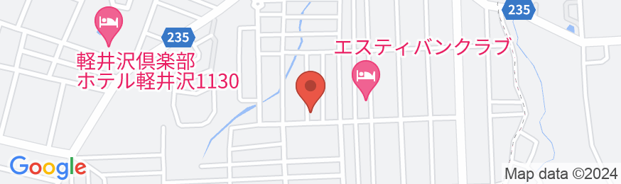 紀州鉄道 軽井沢ホテルの地図