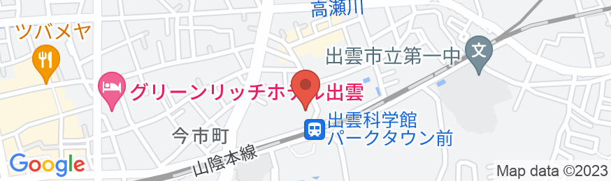 ホテル武志山荘の地図