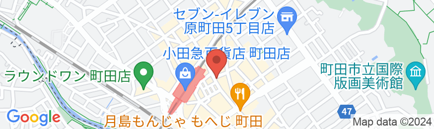 ホテル新宿屋<町田市>の地図