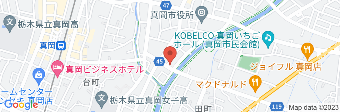 松屋旅館<栃木県>の地図