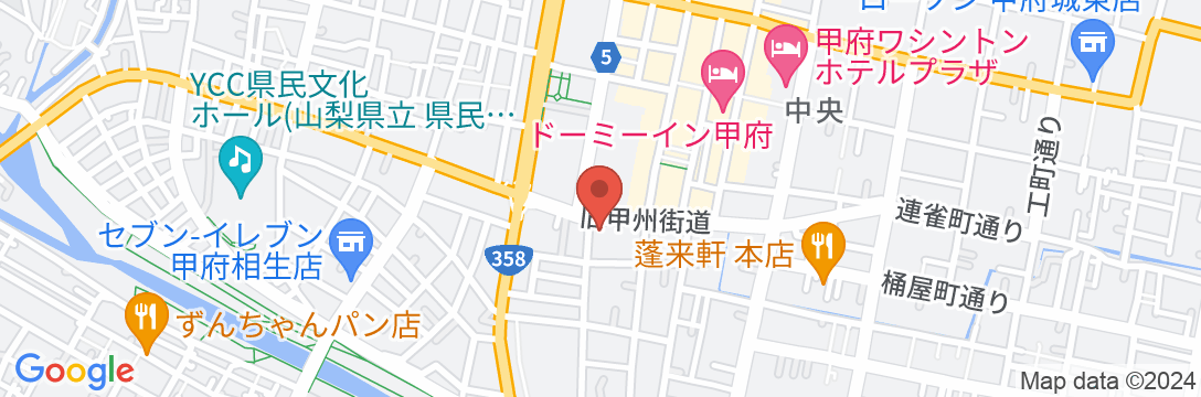 センティア・ホテル内藤の地図