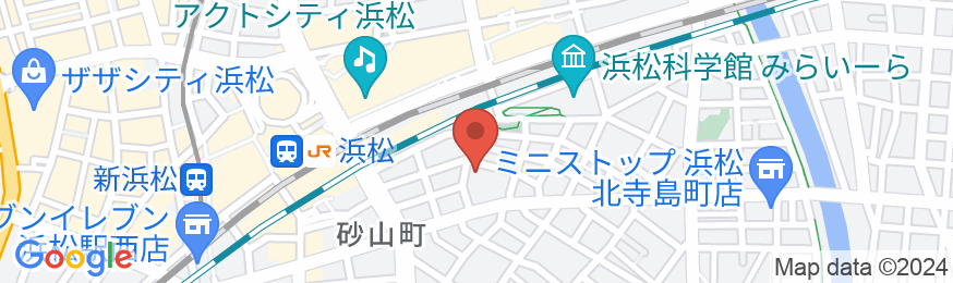 ホテルセレクトイン浜松駅前の地図