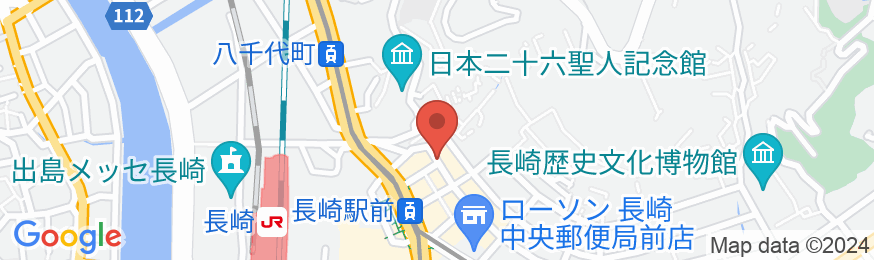 長崎オリオンホテルの地図