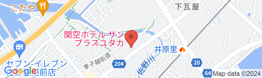 関空ホテル サンプラスユタカの地図