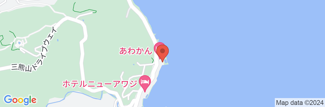 洲本温泉 淡路島観光ホテルの地図