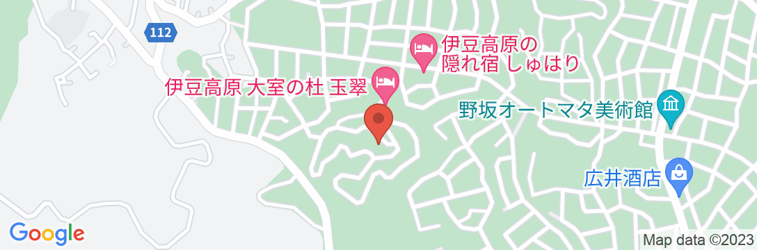 【桜並木から500m】 ファミリーペンション・ノーヴァの地図
