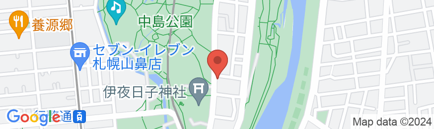 ホテルマイステイズ札幌中島公園の地図