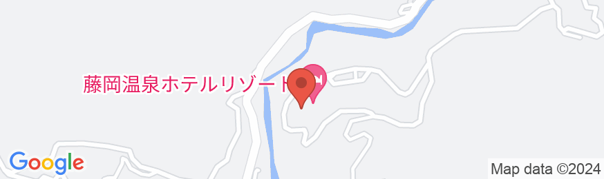 藤岡温泉ホテルリゾートの地図