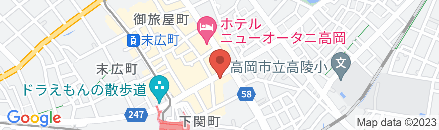 Asahi City Inn Hotelの地図