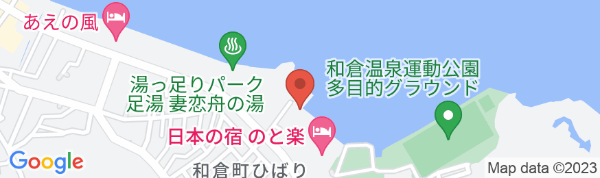 和倉温泉 宿守屋寿苑の地図
