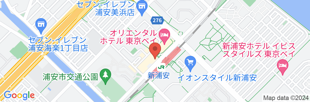 浦安ブライトンホテル東京ベイの地図