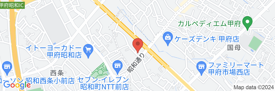 ホテル内藤 甲府昭和の地図