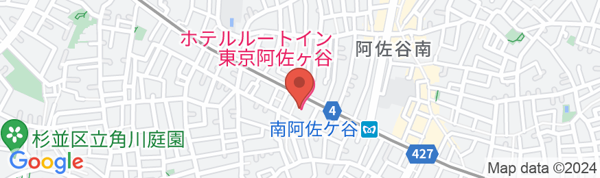 ホテルルートイン東京阿佐ヶ谷の地図