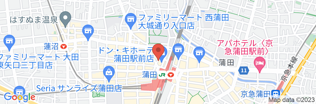 シティホテル弘城の地図