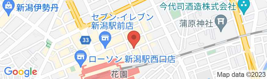 新潟ターミナルホテルの地図