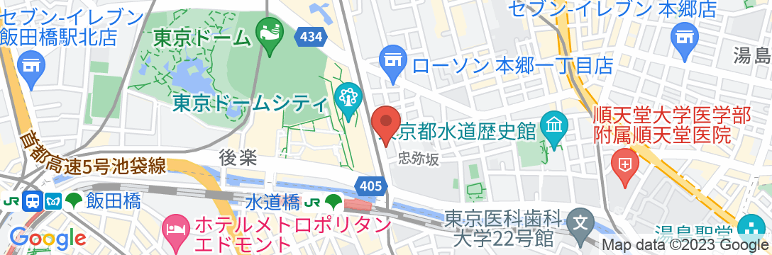 ホテルサトー・東京の地図