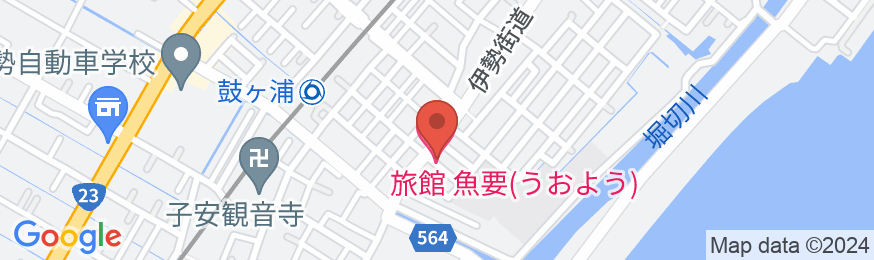 魚要(うおよう)の地図