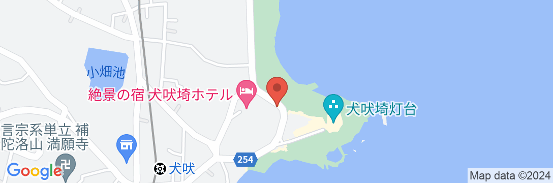ALI’I RESORT 君ヶ浜の地図
