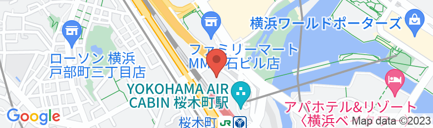 ニューオータニイン横浜プレミアムの地図
