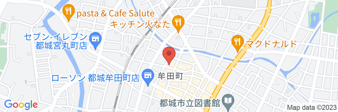 ビジネスホテル小牧 <宮崎県>の地図
