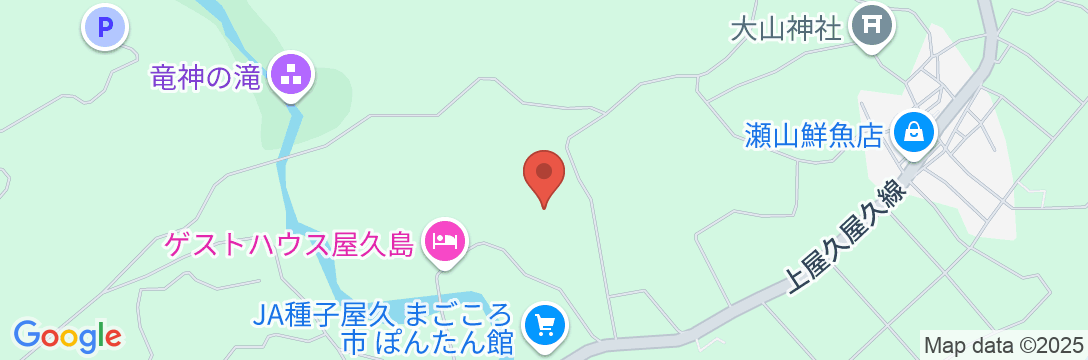 コテージ HANA MANA <屋久島>の地図