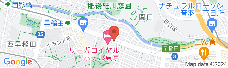 リーガロイヤルホテル東京の地図
