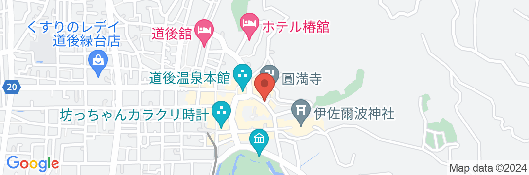 旅館 常磐荘の地図