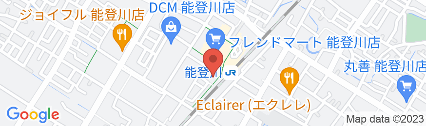 アズイン東近江能登川駅前の地図